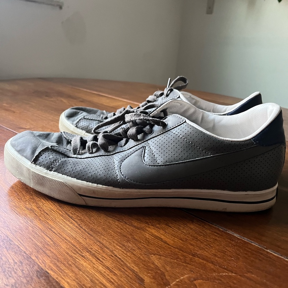 Nike Sweet Classic leather low-top sneakers in grey